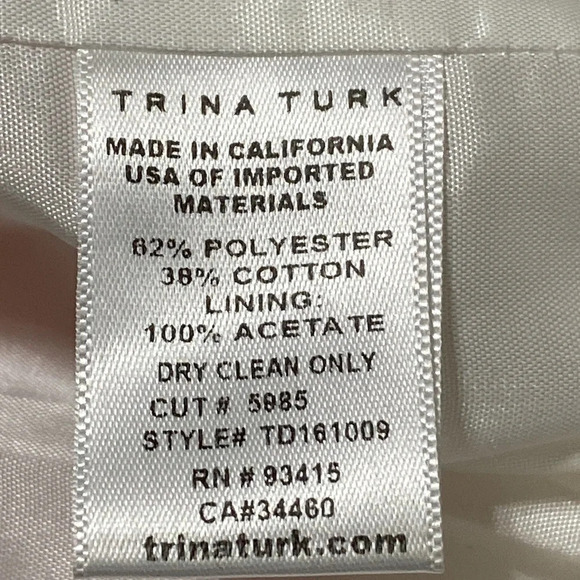 Trina Turk Kurdson Sleeveless Pink/Multicolor Textured Sheath Dress Size 2 - Picture 7 of 8